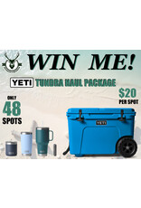 DRAW #1681 - WIN ME - YETI TUNDRA HAUL PACKAGE!