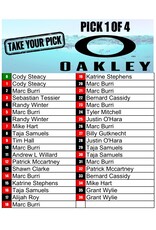 DRAW #1679 - Take Your Pick - Pick A Pair Of Oakley's!!