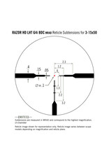 Vortex Vortex Razor HD LHT 3-15x50 SFP G4i BDC MOA