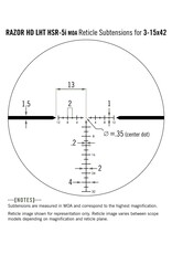 Vortex Vortex Razor HD LHT 3-15x42 SFP HSR-5i MOA