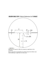 Vortex Vortex Golden Eagle HD 15-60x52 SFP ECR-1 MOA