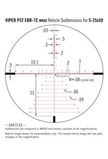 Vortex Vortex Viper PST Gen II 5-25x50 FFP EBR-7C MRAD