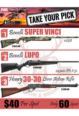 DRAW #1690 - Take Your Pick - Super Vinci, Lupo OR Henry!