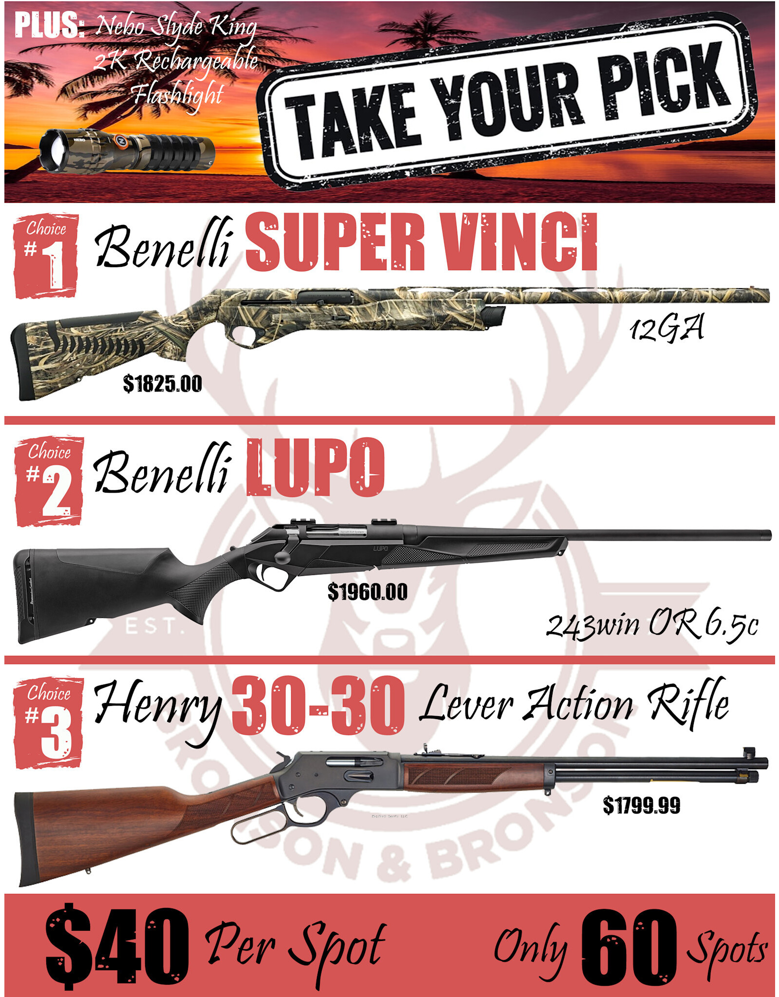 DRAW #1690 - Take Your Pick - Super Vinci, Lupo OR Henry!