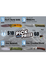 DRAW #1692 - Pick Your Prize - Pick A Benchmade!