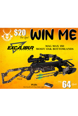DRAW #1693 - WIN ME - EXCALIBUR MAG MAX 350!
