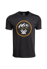 Vortex Vortex T-Shirt: Charcoal Heather Three Peaks VT-121-10-CHHL