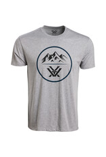 Vortex Vortex Men's T-Shirt: Grey Heather 3 Peaks VT-121-10-GHTXL