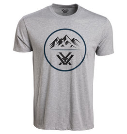 Vortex Vortex Men's T-Shirt: Grey Heather 3 Peaks VT-121-10-GHTXL