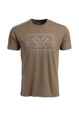 Vortex Vortex T-Shirt: Coyote Heather Trigger Press - Large