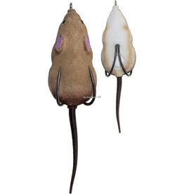 Lunkerhunt Lunkerhunt FLM101 Furenzy Mouse, Brown, 2 in