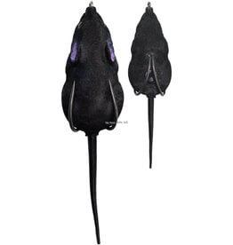 Lunkerhunt Lunkerhunt FLM102 Furenzy Mouse - Black - 2 in