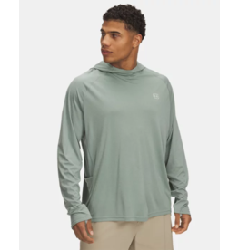 Mens Under Armour - Fish Elite Hoodie - Green