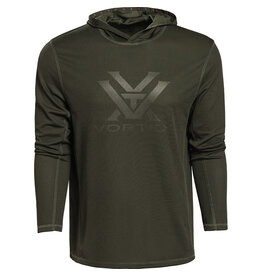 Vortex Vortex Hoodie: Duffel Bag Core Logo Performance Grid VT-123-05-DBA-XL