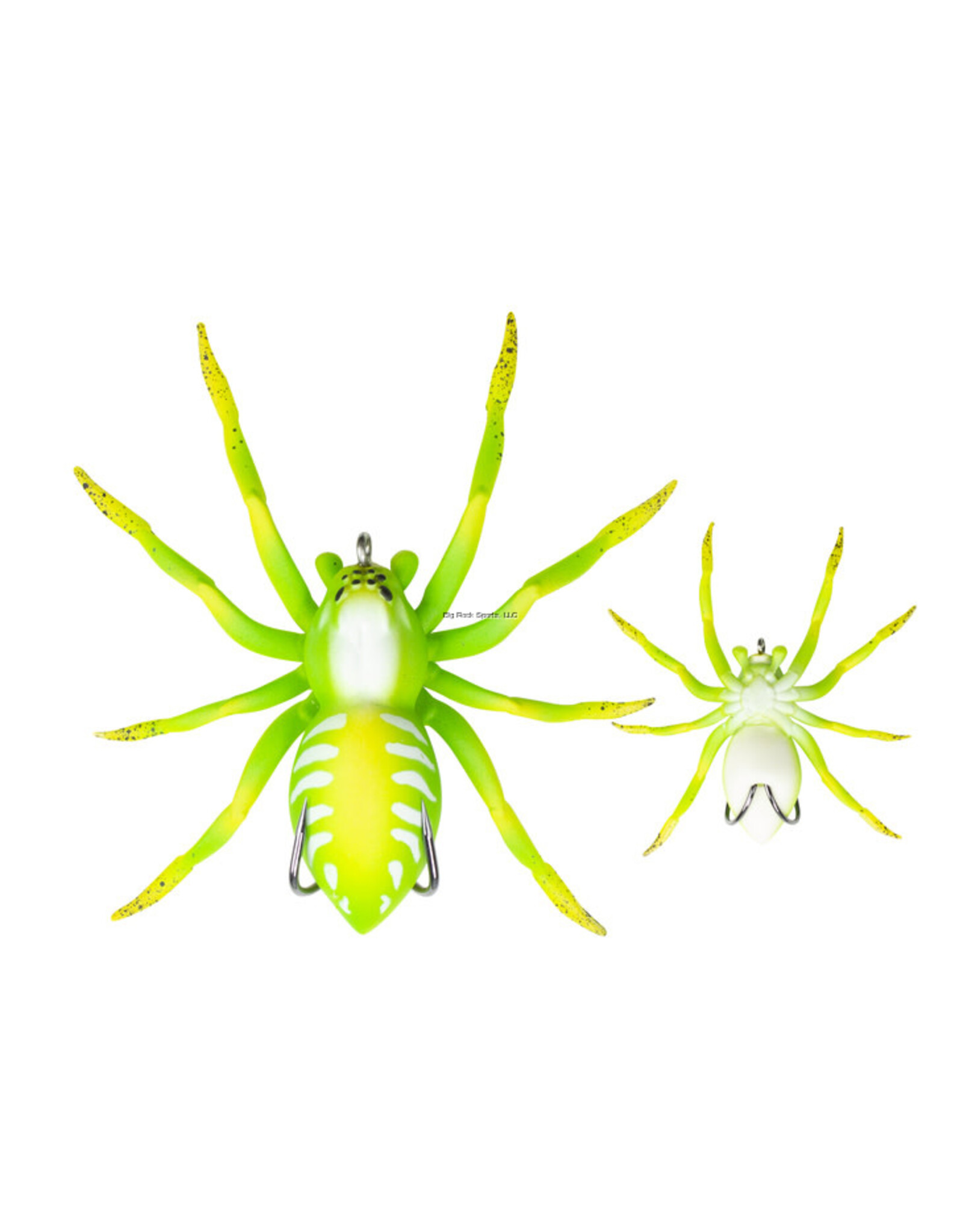 Lunkerhunt Lunkerhunt LSPIDER03 Phantom Spider Leaf 2.25", 1/2oz Size 3/0 Hook
