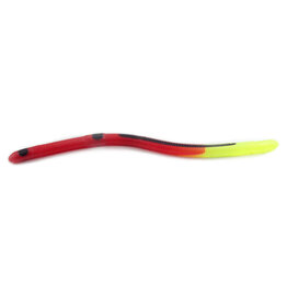 Kellys Kelly's Weedless Bass Crawler Pre-Rigged - Red Chartreuse Firetail