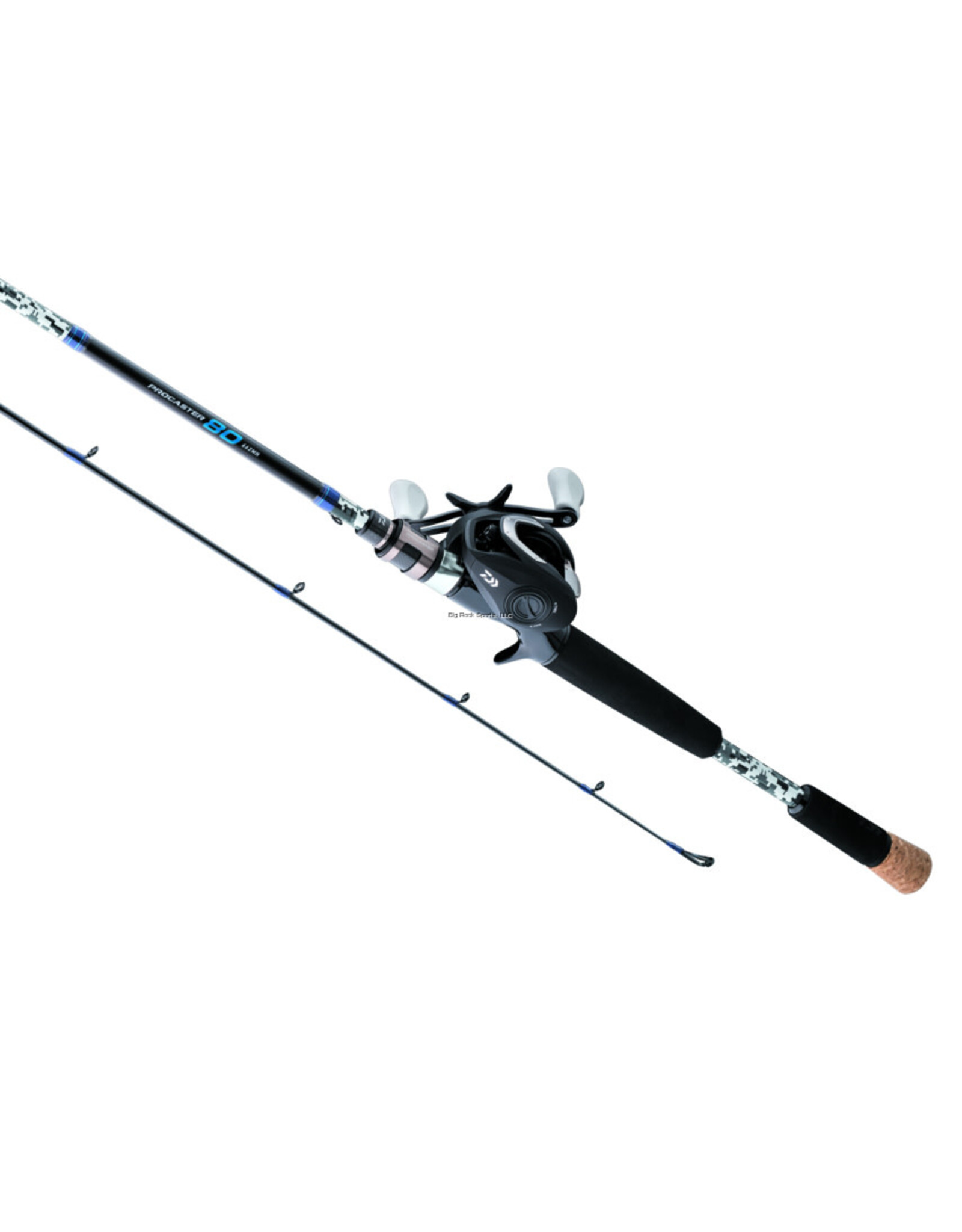 Daiwa Daiwa PC80HSL/G731MH Procaster Baitcast Combo, High Speed, 80 Size, 7.5:1 Ratio, Left hand, 7'3" , 1 pc, Medium Heavy Carbon Graphite Rod