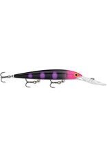 Rapala Rapala DHJ12BLKL Deep Husky Jerk 12, Suspending-Deep Diving, 4-3/4", 1/2oz, 8-19ft, #5 Trebles, Black Light