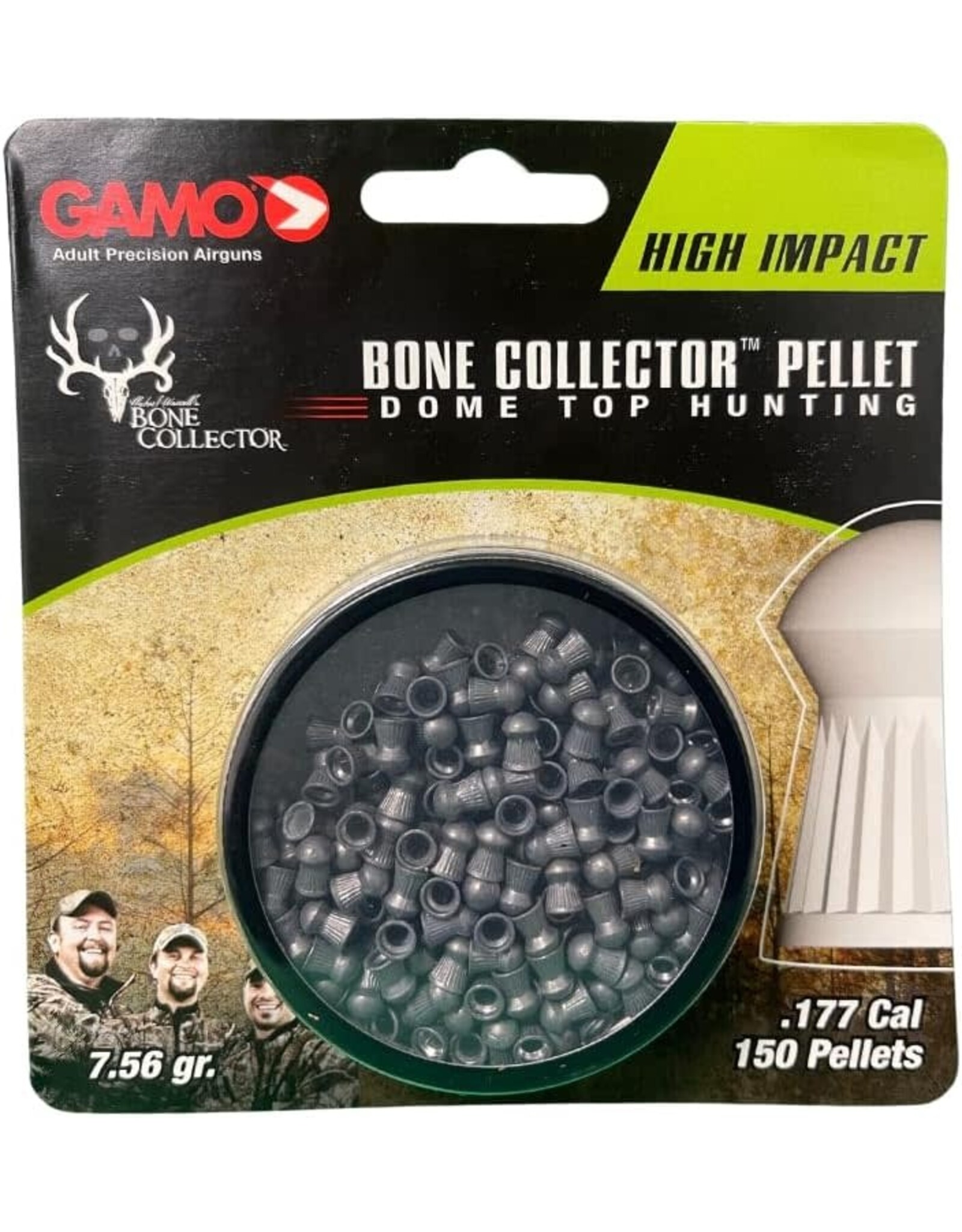 Gamo Gamo Bone Collector Hunting Ammo .177 Caliber Airgun Pellets