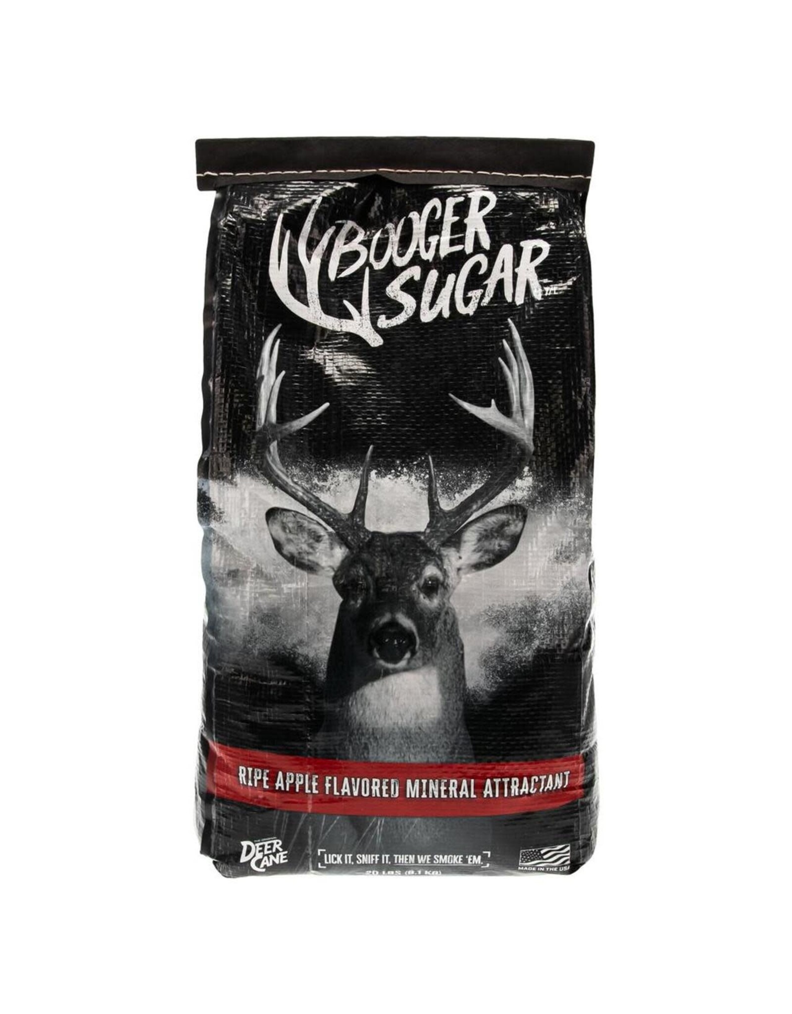 Deer Cane The Original Deer Cane Booger Sugar Ripe Apple Flavoured Mineral Attractant 5Ilb.