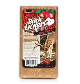 Evolved Habitats Evolved Habitats Buck Lickers Flavoured Salt Block Apple Mineral 4Ilb.