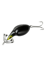 Arbogast Arbogast G935-02 Buzz Plug Junior Black 2.375". 5/8 Oz, 1/0 Topwater