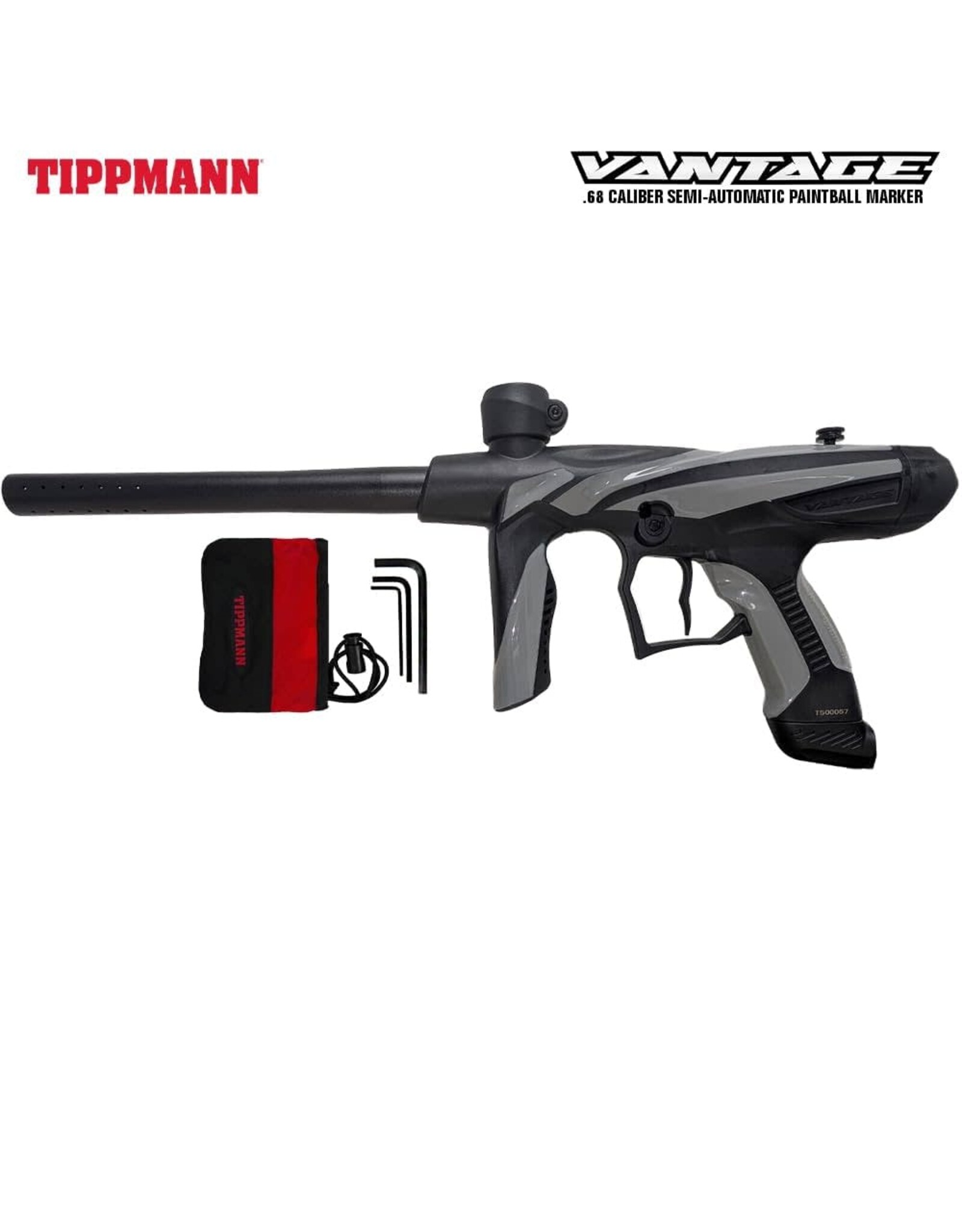 Tippmann Tippmann Vantage Semi-Auto Paintball Marker .68 Cal - Gray/Black