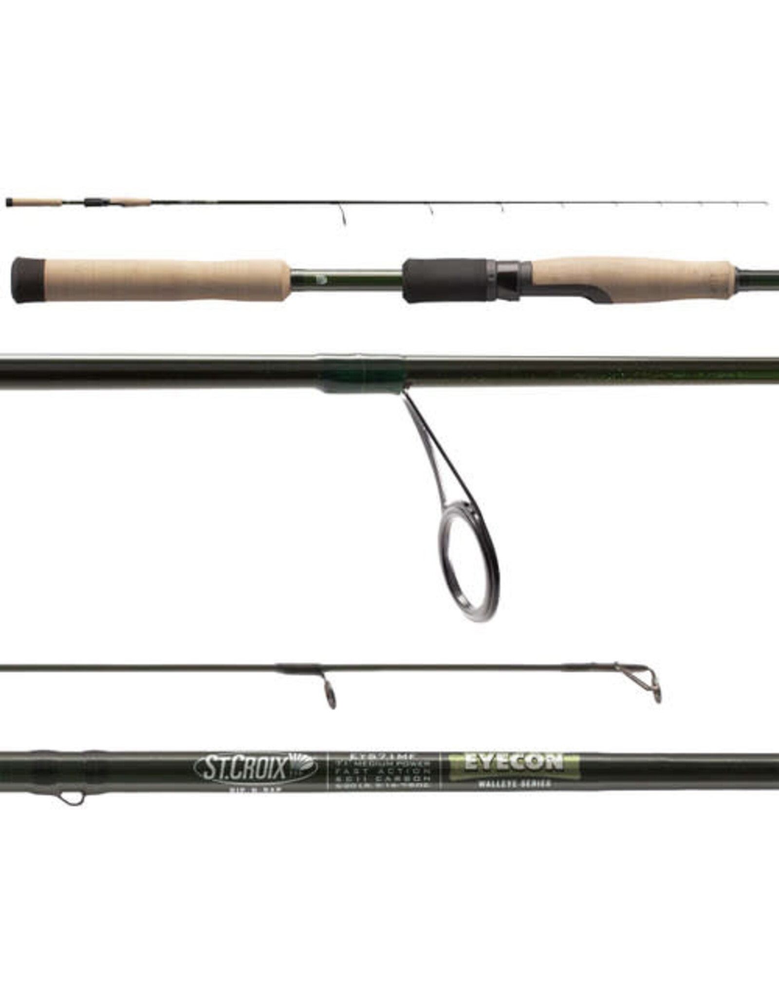 St Croix St. Croix EYS68MXF Eyecon Spinning Rod 6'8" Medium Xtra Fast