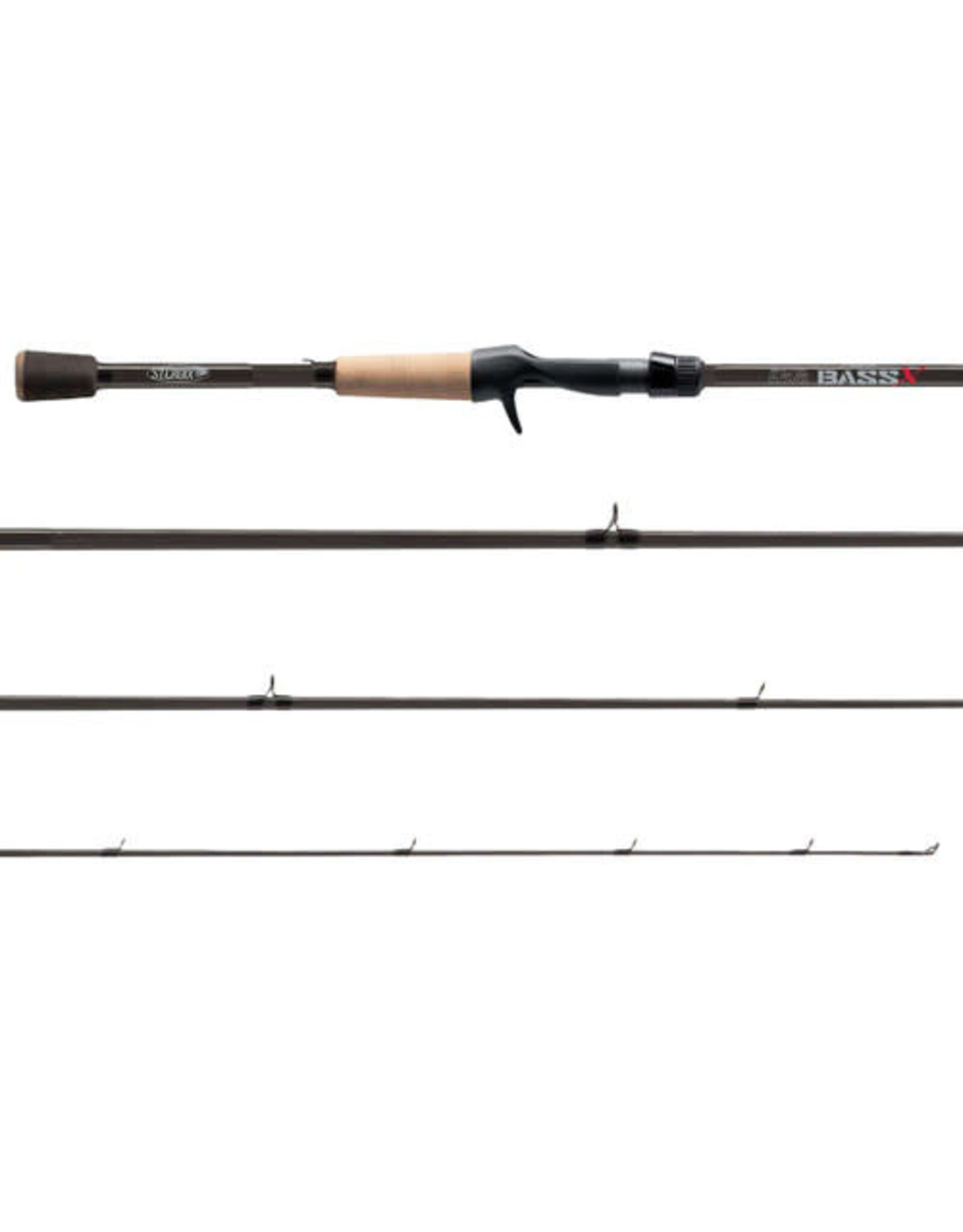 St. Croix BACX68MXF Bass X Casting Rod 6'8" Medium Xtra Fast - Bronson ...