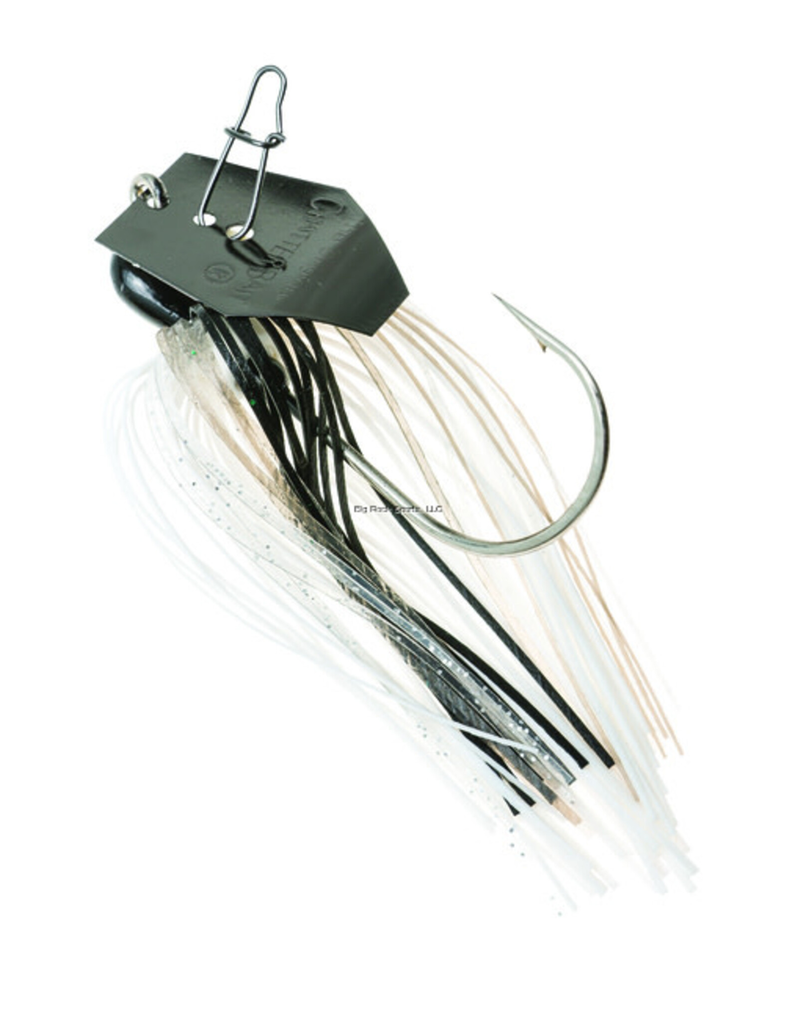 Z-Man Z-Man CB38-68 Original Chatterbait Bladed Swim Jig, 4 1/2", 3/8 oz, Black Shad