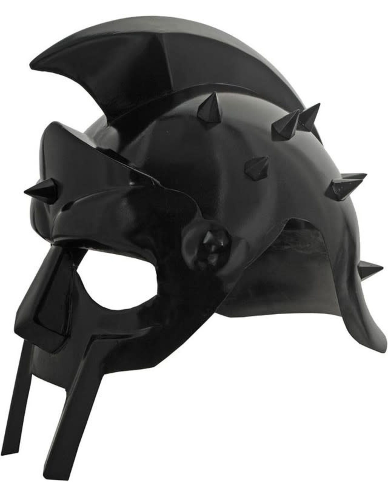 szco Roman Gladiator Spike Helmet - Black