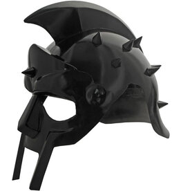 szco Roman Gladiator Spike Helmet - Black