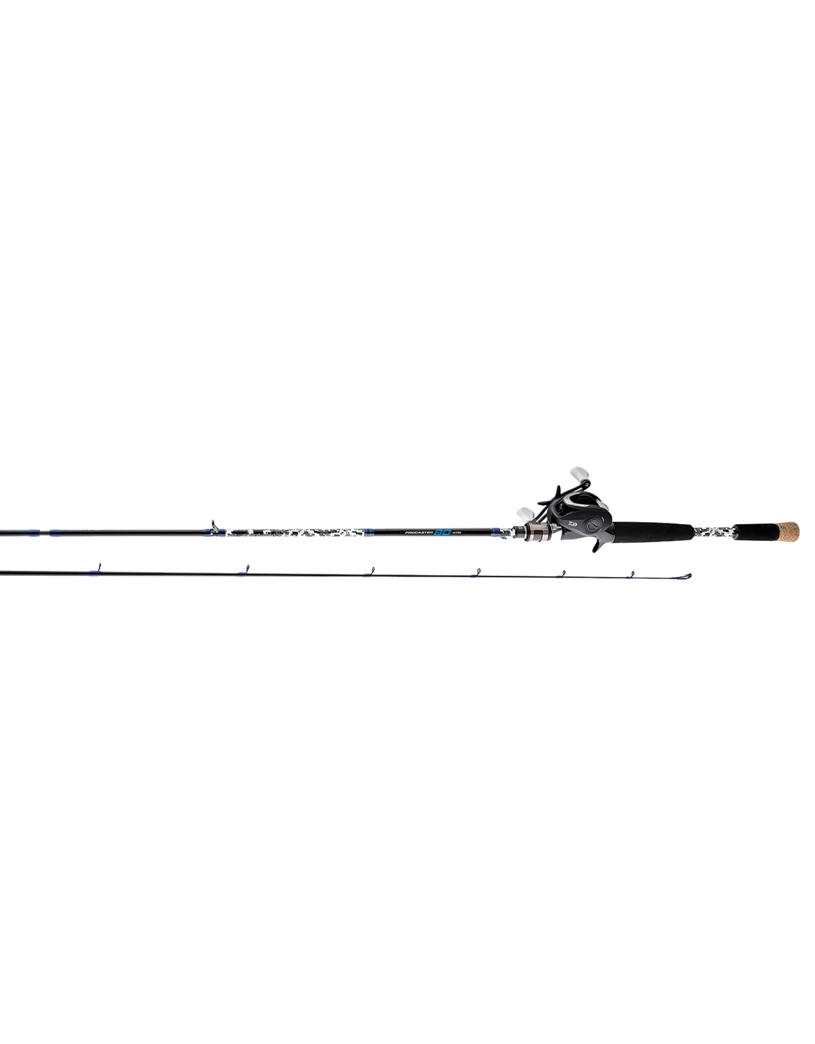 Daiwa Daiwa PC80HSL/G731MH Procaster Baitcast Combo, High Speed, 80 Size, 7.5:1 Ratio, Left hand, 7'3" , 1 pc, Medium Heavy Carbon Graphite Rod