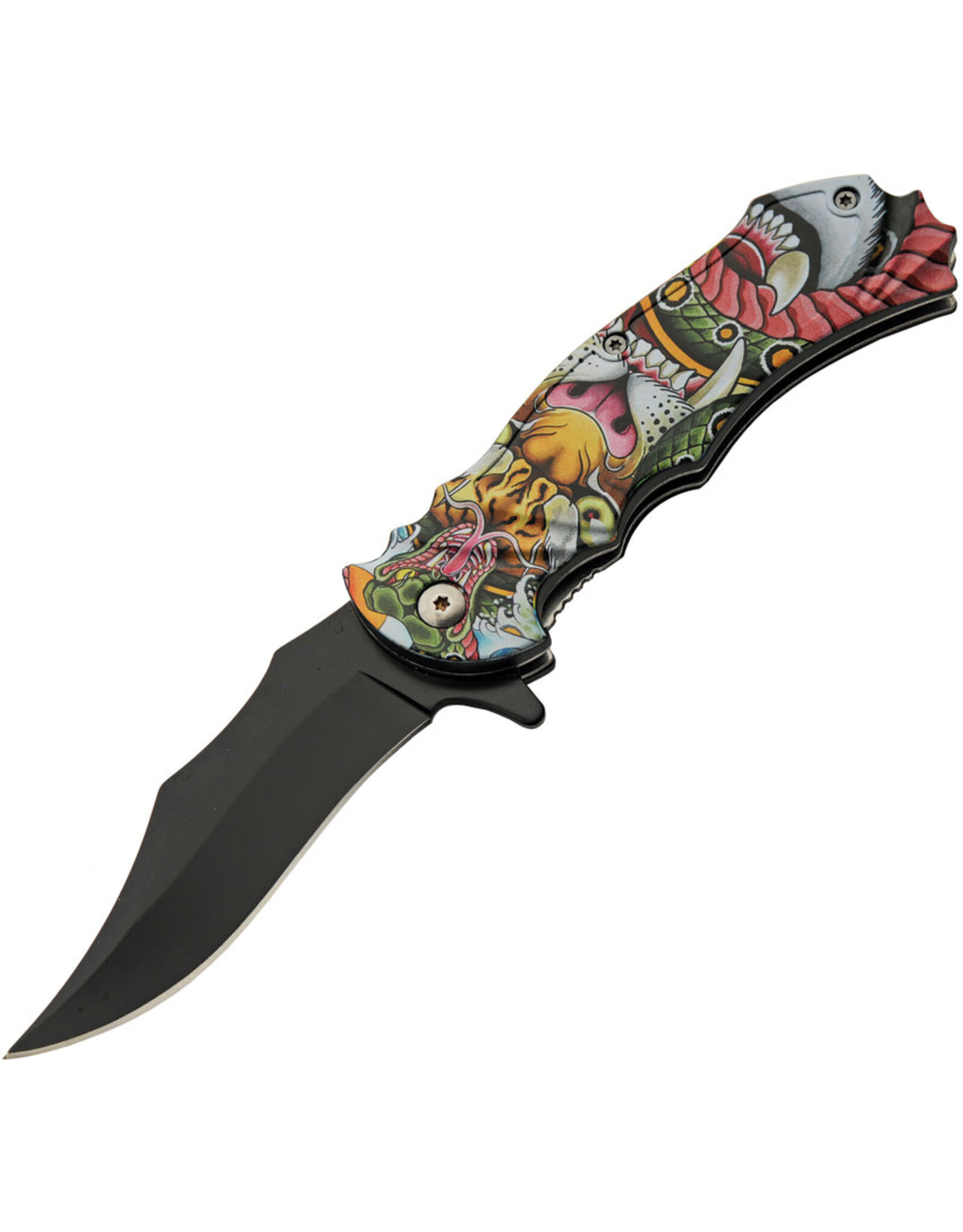 Rite Edge Tiger Snake Linerlock CN300572TS