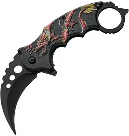 Rite Edge Rite Edge Dragon Linerlock Red knives CN300539RD