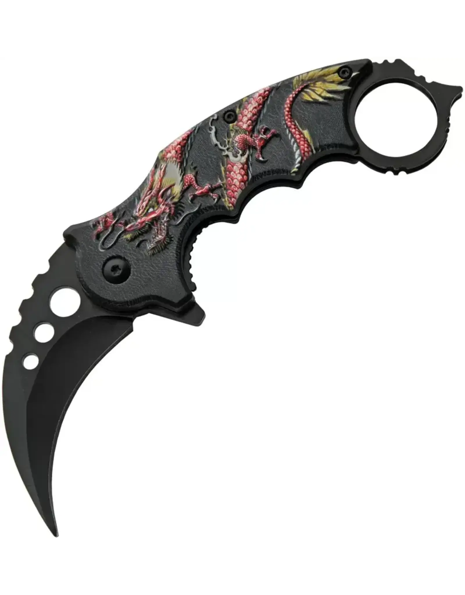 Rite Edge Rite Edge Dragon Linerlock Red knives CN300539RD