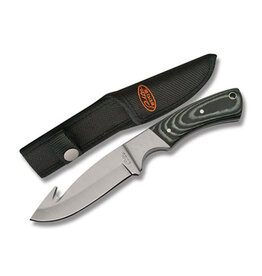 Rite Edge Rite Edge Skin Master Green Micarta Fixed Blade Gut Hook