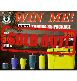 DRAW #1713 - WIN ME - YETI TUNDRA 35 PACKAGE!
