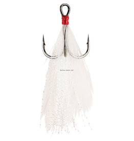 Berkley FSN19FTR1X4-WH Fusion19 Expansion, durable round bend treble, size 4 Fusion19 treble hook, White