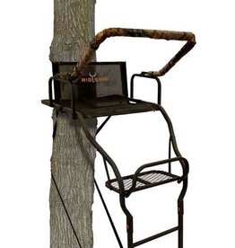 Big Game Treestands Big Game Warrior Elite Treestand 17" tall /platform 18" 10"deep/ seat 24" wide/ padded rail