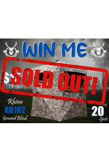 DRAW #1718 - WIN ME - RHINO RB102 BLIND!