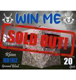 DRAW #1718 - WIN ME - RHINO RB102 BLIND!