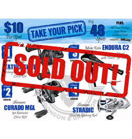 DRAW #1715 - Take Your Pick - Daiwa, Shimano OR Minn Kota!