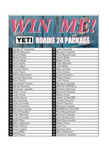 DRAW #1721 - WIN ME - ROADIE 24 LILAC PACKAGE!