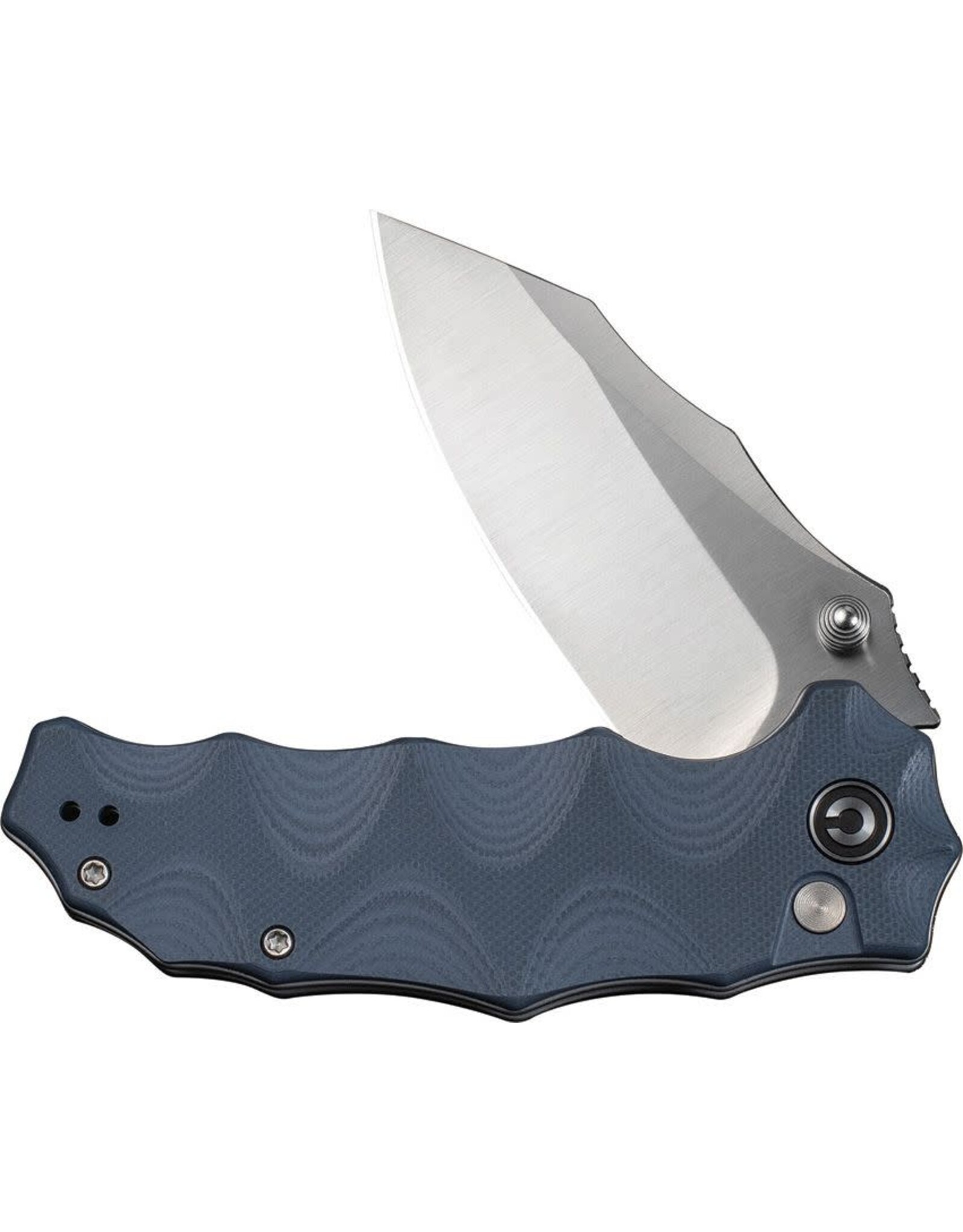 Civivi Civivi  Natterjeck C24028-2 Milled Neutral Blue G10 Handle, Satin Finished 14C28N Blade