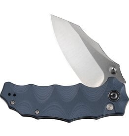 Civivi Civivi  Natterjeck C24028-2 Milled Neutral Blue G10 Handle, Satin Finished 14C28N Blade