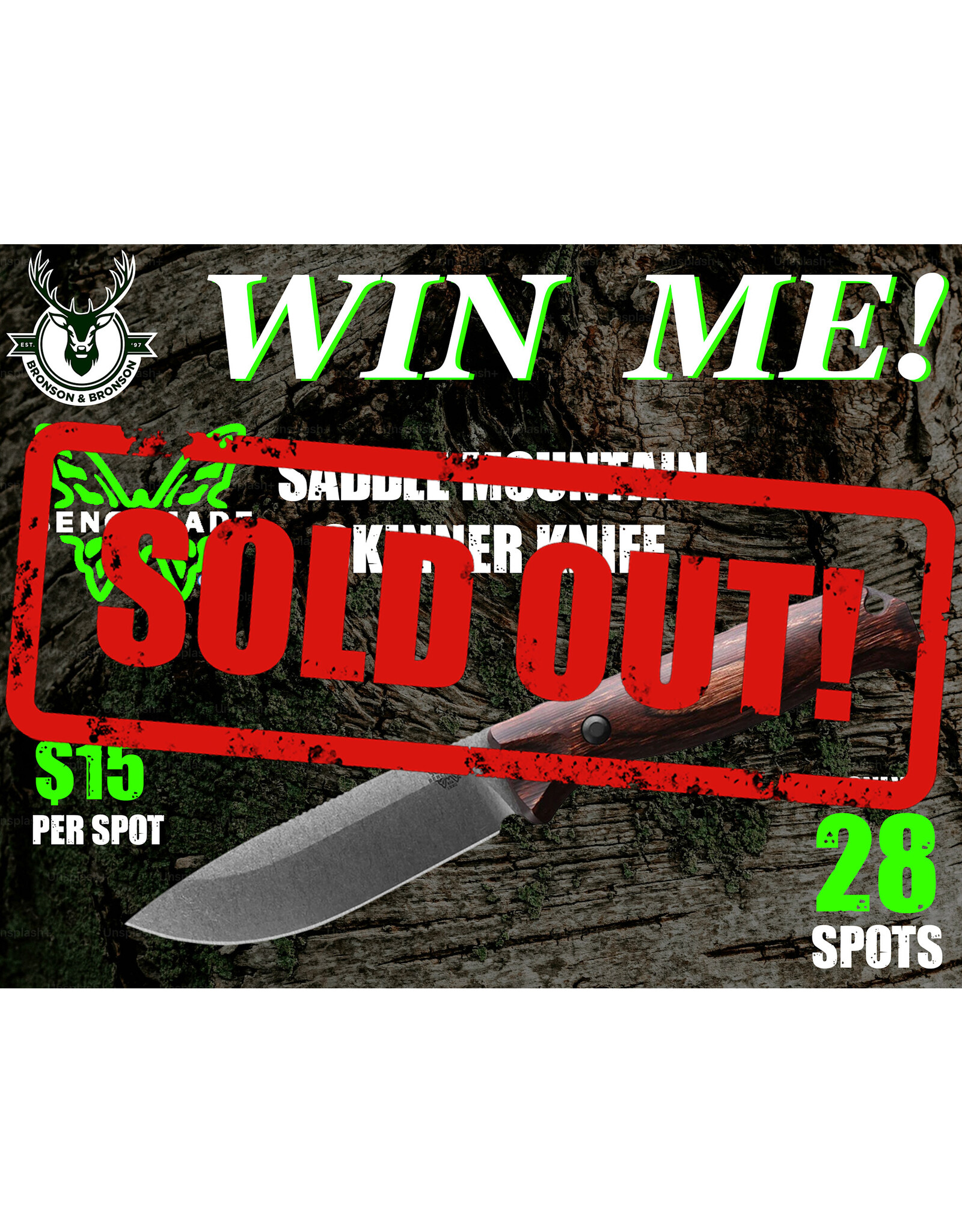 DRAW #1729 - WIN ME - Benchmade Saddle Mountain!