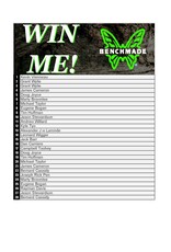 DRAW #1729 - WIN ME - Benchmade Saddle Mountain!
