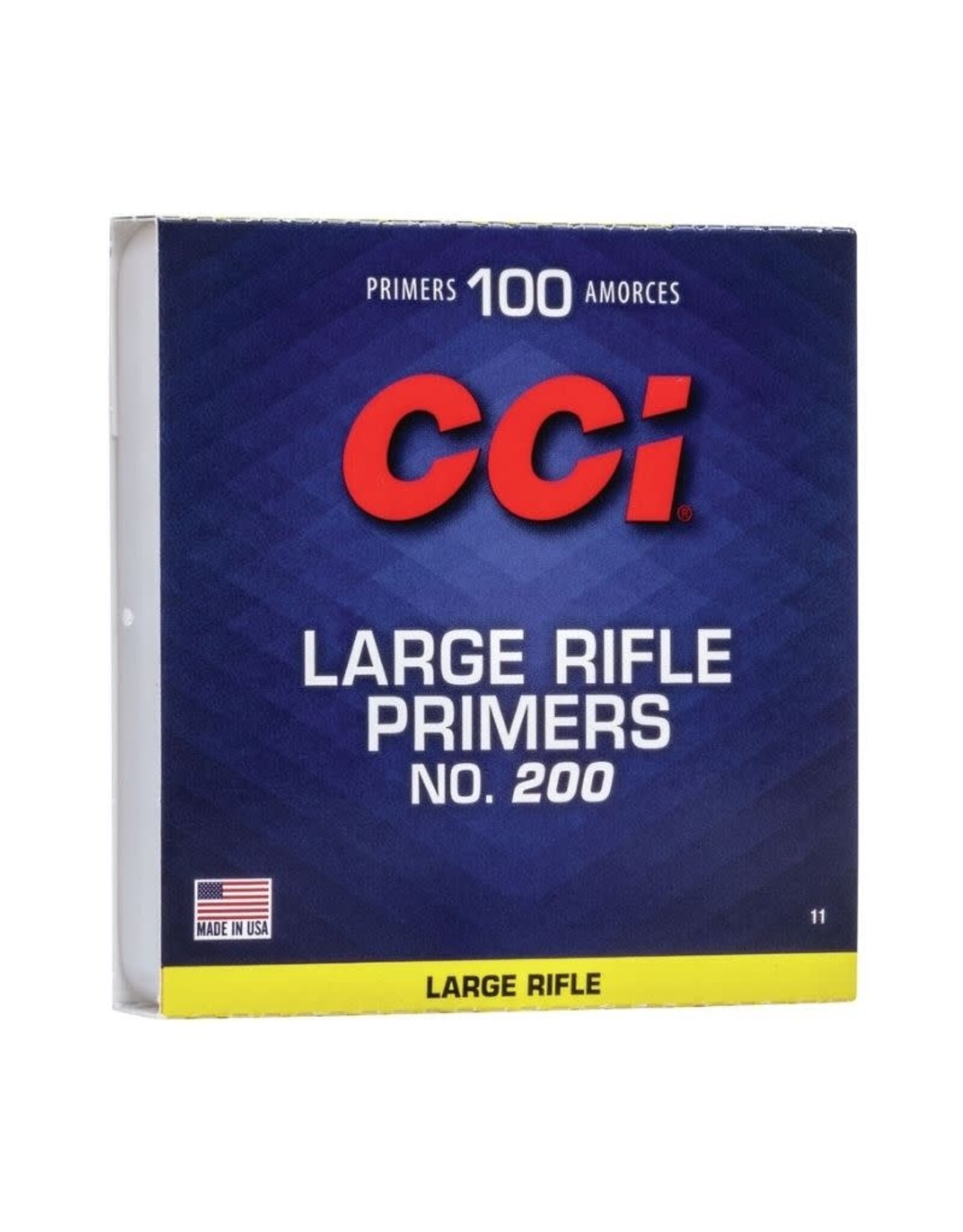 CCI CCI 0011 200 Std Large Rifle Primer, 100 Ct