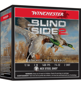 Winchester Winchester XBS1232 12 Ga Blind Side 2 Hex Steel Shot